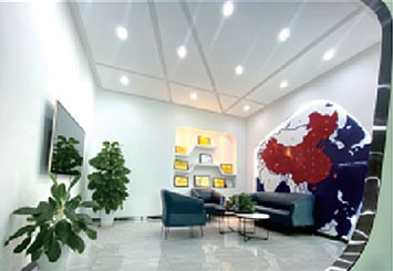 Reception area